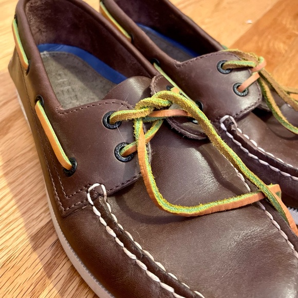 BRAND NEW Sperry boat shoe Dark brown Men’s 8 - Picture 5 of 10